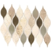 Picture of Daltile - Stone Decorative Accents Lumia Leaf Mosaic Beige