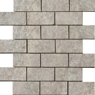 Picture of Emser Tile - Trav Ancient Offset Mosaic 2 x 4 Silver