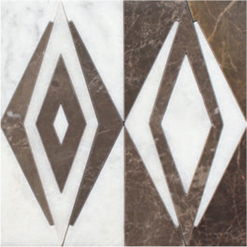 Picture of Tesoro - Metropolitan Waterjet Snowflake Sequoia