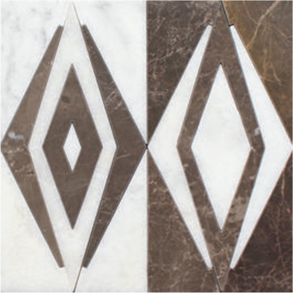 Picture of Tesoro - Metropolitan Waterjet Snowflake Sequoia