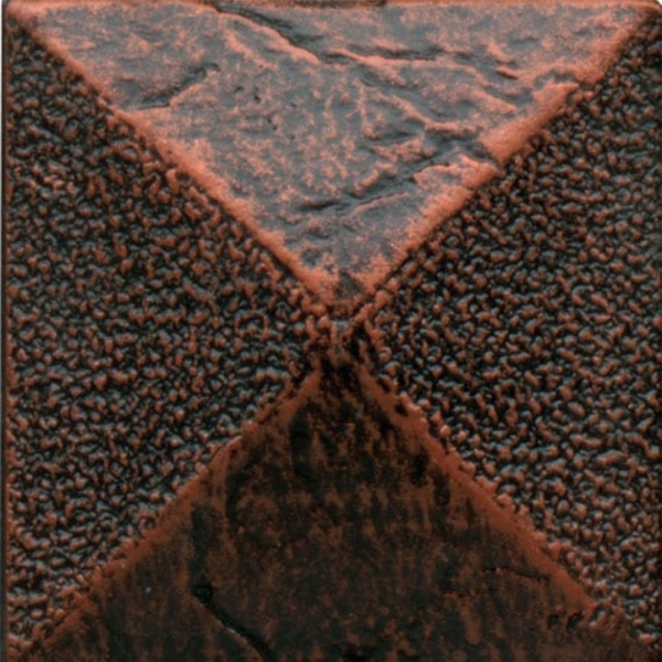 Picture of Daltile - Armor Square Guilded Copper Pyramid