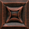 Picture of Daltile - Armor Square Guilded Copper Star