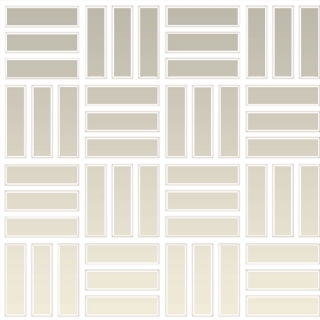 Picture of Daltile - Color Wheel Mosaic Lattice Weave Biscuit