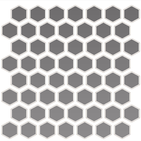 Picture of Daltile - Color Wheel Mosaic Hexagon Suede Grey