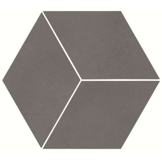 Picture of Daltile - Uniform Mosaics 3D Cube Dark Grey