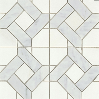 Picture of Emser Tile - Alluro Mosaic Mini Manor Silver