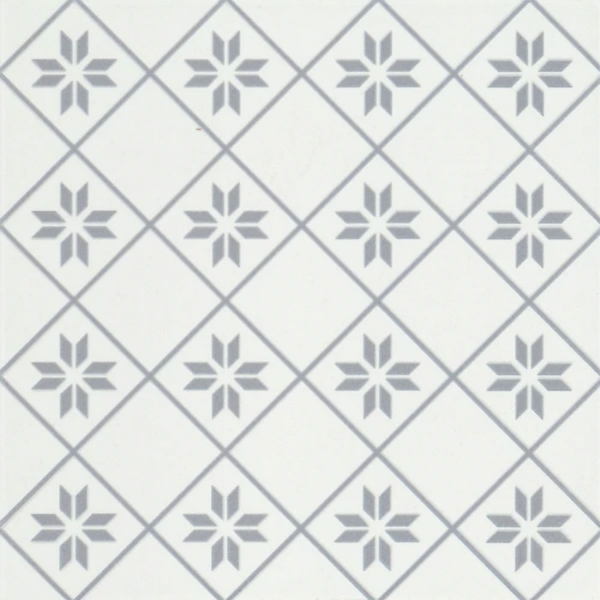 Picture of Emser Tile - Geometry Petal Gray