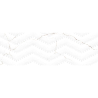 Picture of Emser Tile - Sculpture 13 x 36 Chevron White