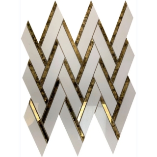 Picture of Emser Tile - Impulse White Chevron
