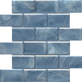 Picture of Emser Tile - Splash Offset Beveled Blue