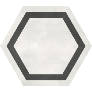 Picture of Tesoro - Form Hexagon Ivory Frame