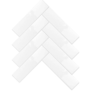 Picture of Emser Tile - Cognito Ice Herringbone Glossy