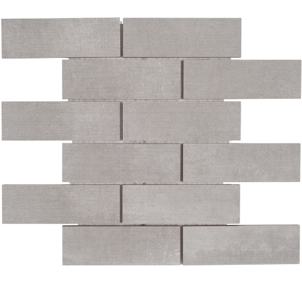 Picture of Tesoro - Fusion Fabric Staggered Mosaic Silver