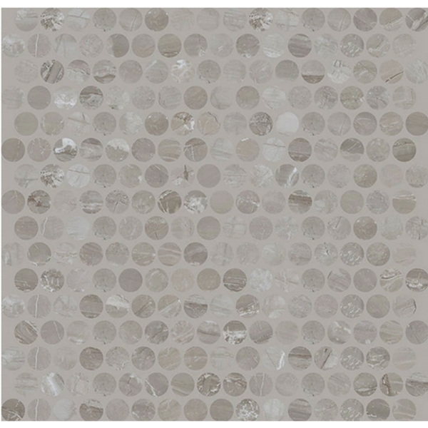 Picture of Daltile - Famed Penny Round Matte Mosaic Fortune