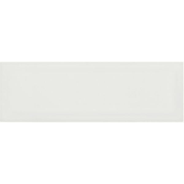 Picture of Tesoro - Soho 4 x 12 Beveled Glossy Vintage Grey Beveled