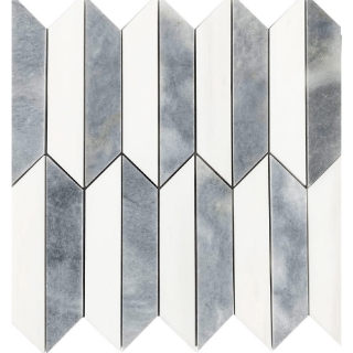 Picture of Tesoro - Metropolitan Waterjet Picket Dolomite Ocean Gray