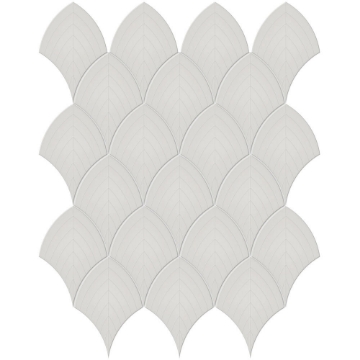 Picture of Tesoro - Soho Scallop Mosaic Halo Grey