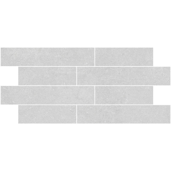 Picture of Emser Tile - Fixt Brick Mosaic Cement White