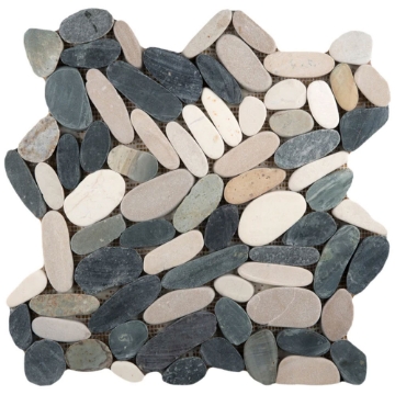 Picture of Emser Tile - Venetian Pebbles Four Color Blend