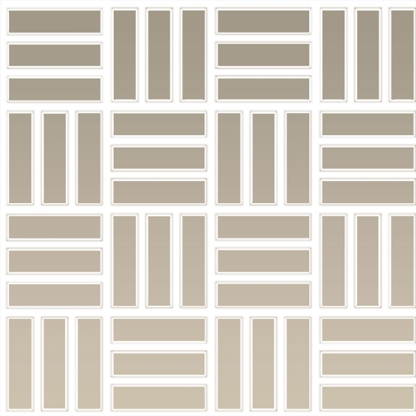 Picture of Daltile - Color Wheel Mosaic Lattice Weave Matte Urban Putty