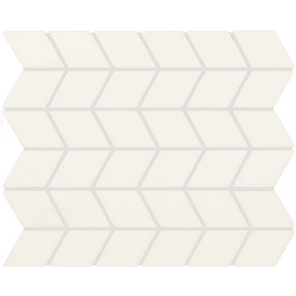 Picture of Daltile - Color Wheel Retro Chevron Matte Arctic White