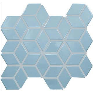 Picture of Daltile - Color Wheel Retro Cube Waterfall Glossy