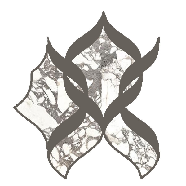 Picture of Tesoro - La Dolce Vita Mosaic Onda Audrey Bianco