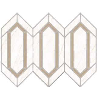 Picture of Tesoro - La Dolce Vita Mosaic Rombo Marilyn Beige