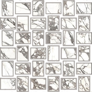 Picture of Tesoro - La Dolce Vita Mosaic Basketweave Audrey Bianco