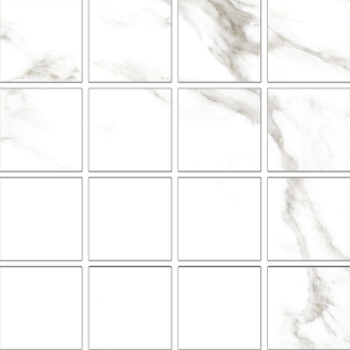 Picture of Tesoro - Larsen Mosaic White Calacatta Gris