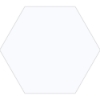 Picture of Tesoro - Nusa Hexagon Plain White