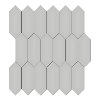 Picture of Tesoro - Soho Picket Glossy Mosaic Loft Grey
