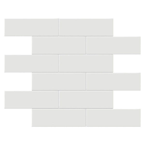 Picture of Tesoro - Soho Brick Glossy Mosaic Vintage Grey