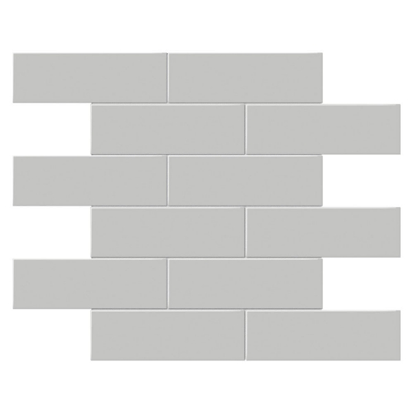Picture of Tesoro - Soho Brick Matte Mosaic Loft Grey