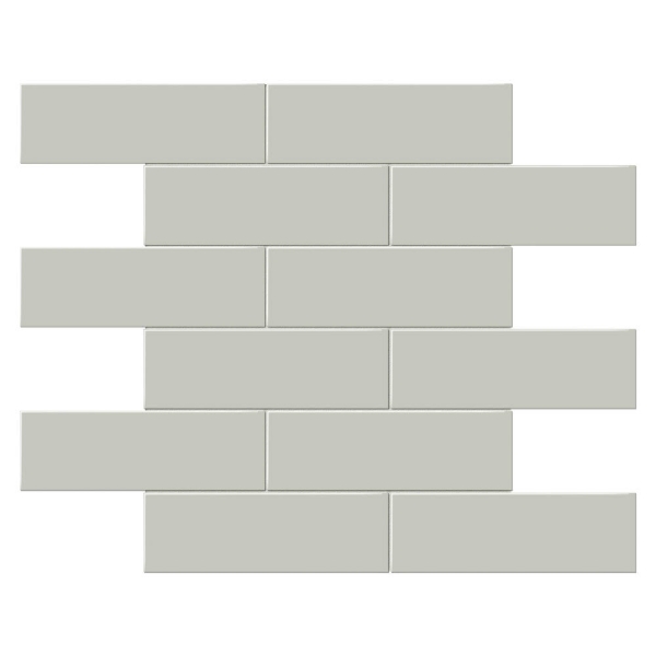Picture of Tesoro - Soho Brick Matte Mosaic Soft Sage