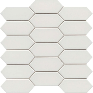 Picture of Emser Tile - Catch Picket Mosaic Gray