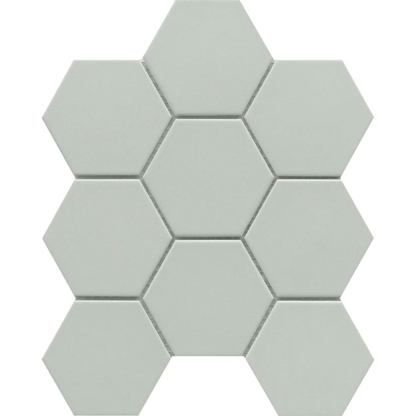 Picture of Emser Tile - Source 3 x 3 Hex Mosaic Gray