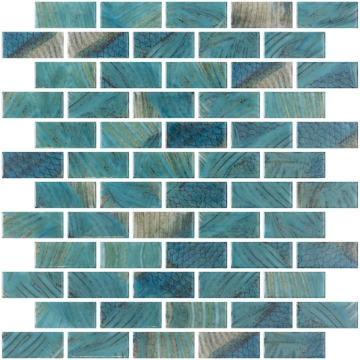 Picture of Emser Tile - Waterlace Offset Mosaic Mana