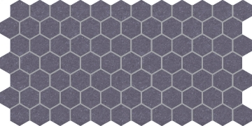 Picture of Daltile - Keystones 1 x 1 Hexagon Deep Purple