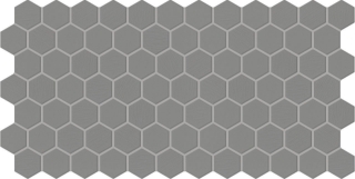Picture of Daltile - Keystones 1 x 1 Hexagon Suede Gray
