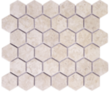Picture of Tesoro - Gallery Hexagon Mosaic Tuscan Beige