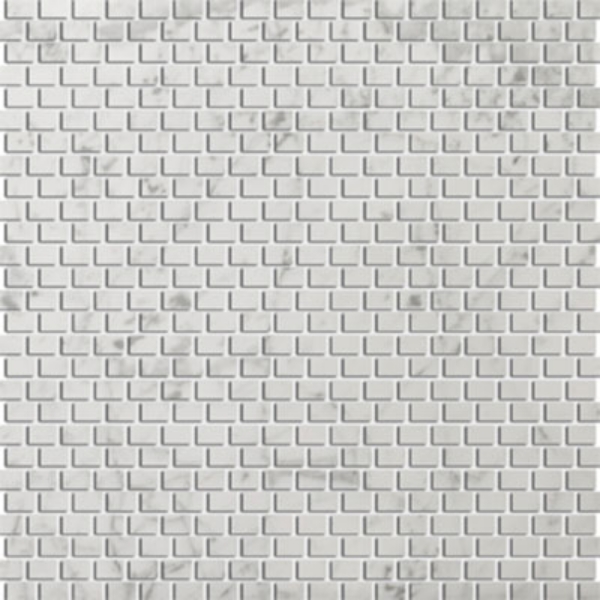 Picture of Emser Tile - Marble Mini Offset Mosaic Bianco Gioia
