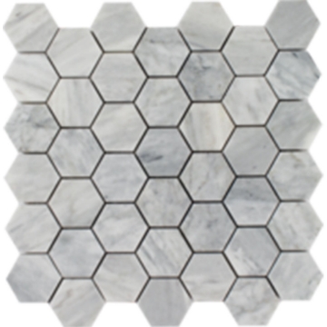 Picture of Tesoro - Metropolitan Stone Hexagon Mosaic Deep Blue