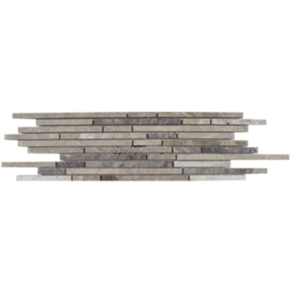 Picture of Tesoro - Metropolitan Stone Mini Pixie Strips Mosaic City Grey