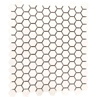 Picture of Emser Tile - Influence White Hex 1-inch