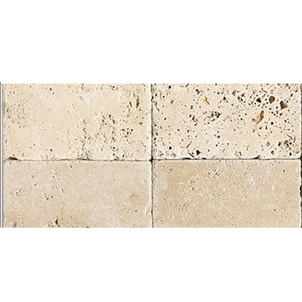 Picture of Daltile - Travertine 3 x 6 Tumbled Ivory Classico
