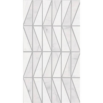 Picture of Daltile - Perfit Mosaix Saran White Wedge Mix