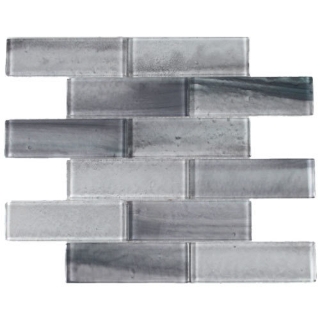 Picture of Tesoro - Gemstone 2 x 6 Staggered Mosaic Silver
