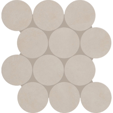 Picture of Daltile - Indoterra Circle Mosaic Natural