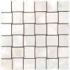 Picture of Tesoro - Mother of Pearl Basketweave Mosaic Ivory Polished
